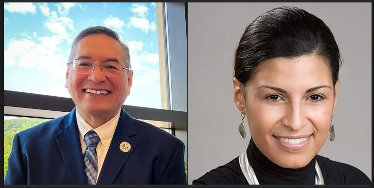 smiling headshots of Dr. Manuel Gomez and Dr. Madeline Perez De Jesus