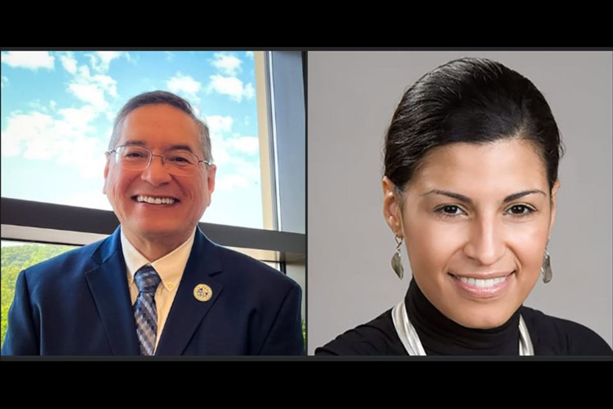 smiling headshots of Dr. Manuel Gomez and Dr. Madeline Perez De Jesus