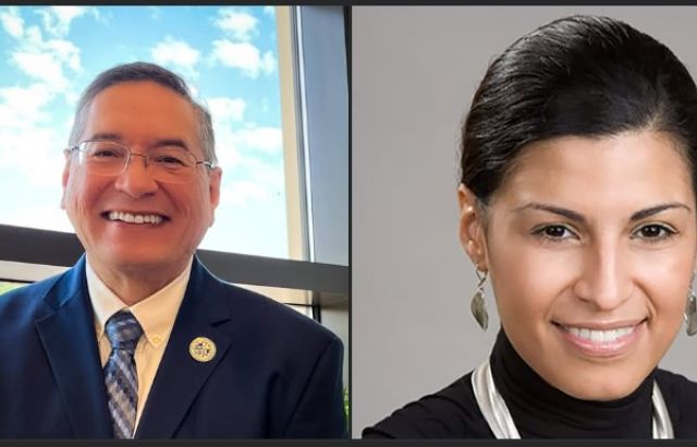 smiling headshots of Dr. Manuel Gomez and Dr. Madeline Perez De Jesus