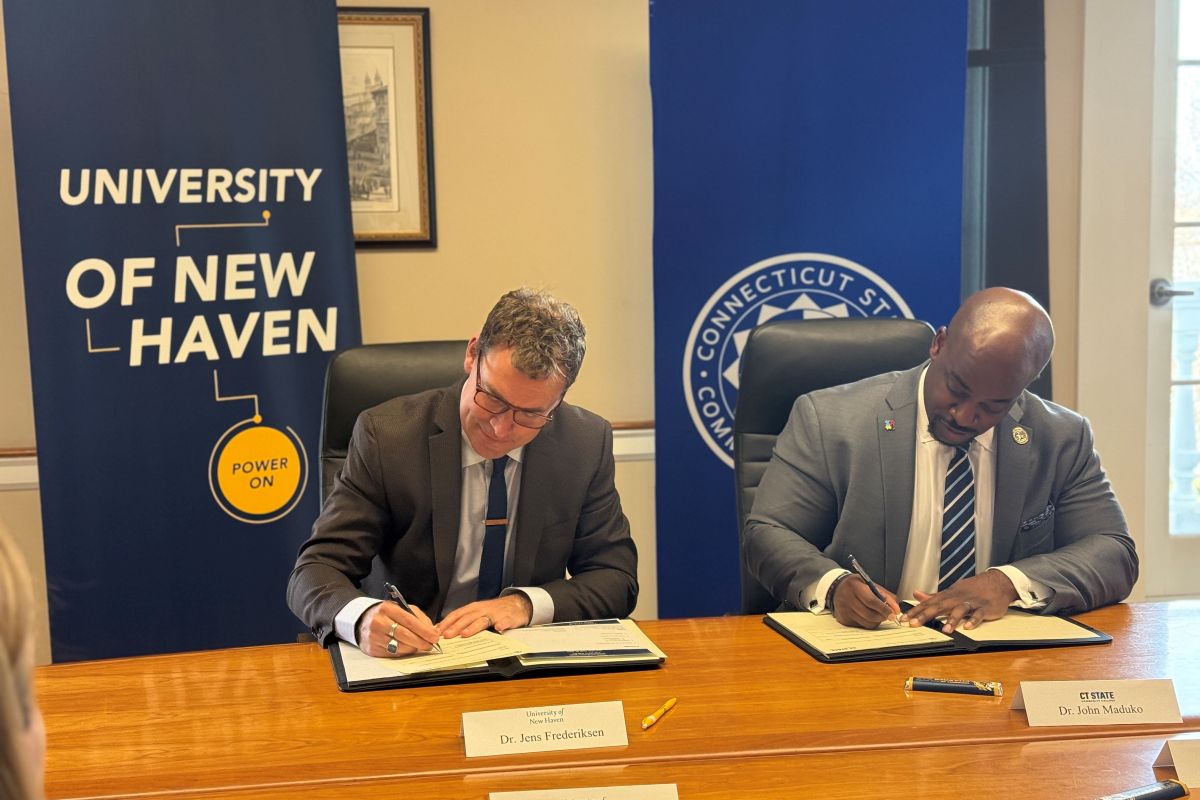 Partnership provides guaranteed admissions to the University of New Haven for graduates of CT State Community College who meet certain academic requirements.