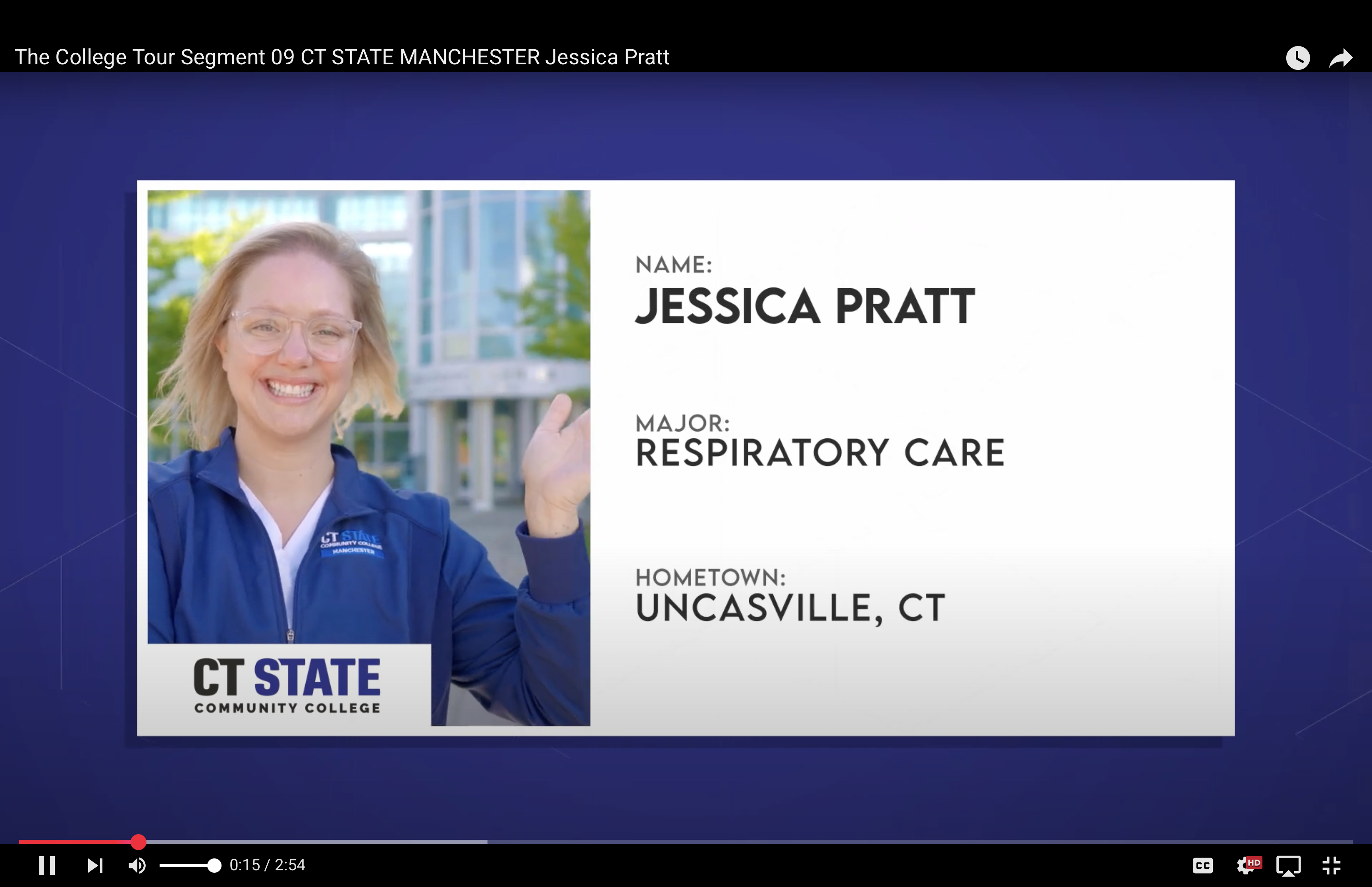 Jessica Pratt Student Success Story